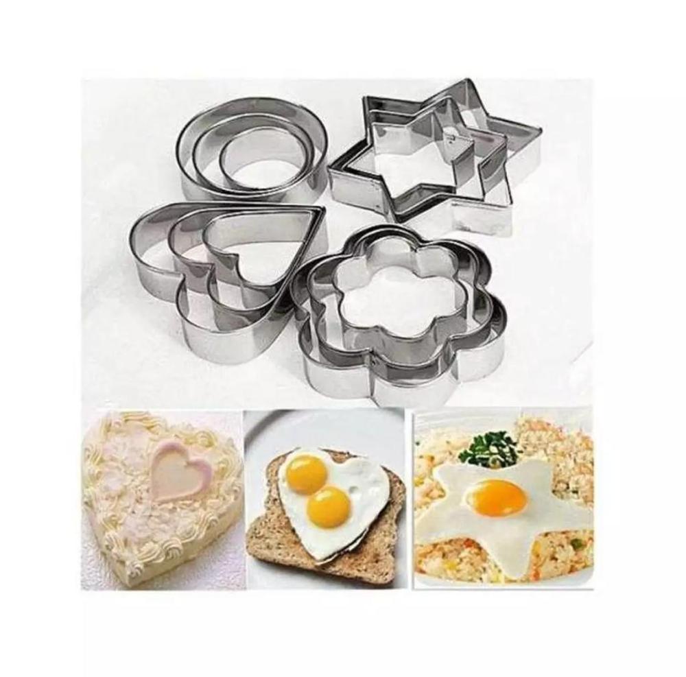 Stainless steel cookie & spoon set