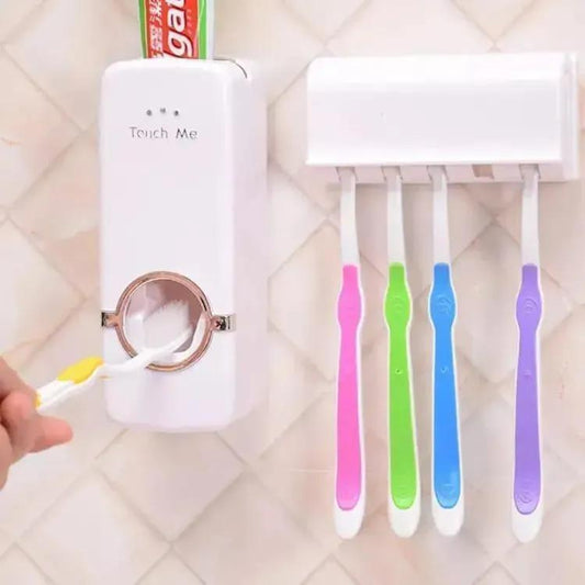 Automatic Toothpaste Dispenser – Wall Mounted Bathroom Organizer