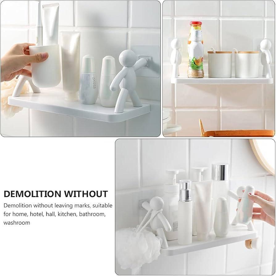 Wooden Wall Shelf – Multi-Purpose Storage Organizer